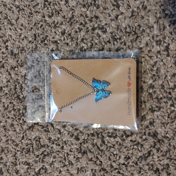 Jewelry - Silver Butterfly Pendant Necklace